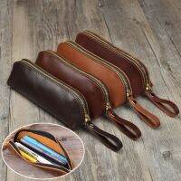 【CC】۞❦♣  Leather Storage Organizer Student Holder School Supplies Stationery