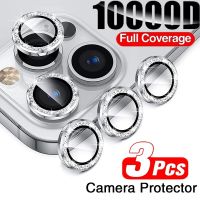 Camera Lens Protector for IPhone 14 13 12 11 Pro Max Metal Ring Protector Lens Flim for IPhone 12 13 Mini 14Plus 14Pro Max Glass  Screen Protectors