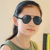 ❏▦ Gosear Man Woman Sunglasses Eyesight Improve Correcting Occhiali Mesh Glasses Vision Care Pinhole Eyeglasses Pin Hole Glasses