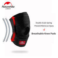 Naturehike ปรับกีฬาเข่าสนับสนุน Breathable Shock Absorption Running Joint Protection Cover บาสเกตบอลกลางแจ้ง Football