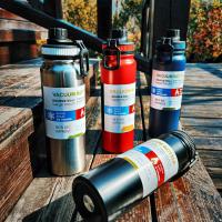 ML Stainless Steel Vacuum Flask Thermos Bottle With Tea Filter Portable Large Outdoor Sports Water Bottle Insulated Cup