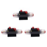 Car Truck Circuit Breaker Self-recovery 20A 80A 100A Auto Fuse Holder Power Insurance 12V 48V Overload for Protect