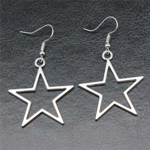 fashion-handmade-simple-design-silver-color-hollow-star-pendant-earrings-women-dangle-earrings-aliexpress