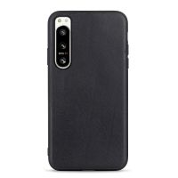 For Sony Xperia 5 IV Accurate Hole Lambskin Texture Leather Phone Case （ready stock）