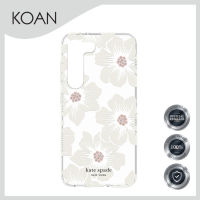 KATE SPADE Protective Hardshell Case for Samsung S23, S23 Plus, S23 Ultra - Hollyhock เคสซัมซุง