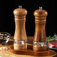 【JH】 Manual Pepper Grinder And Mill Multi-purpose Wood Household