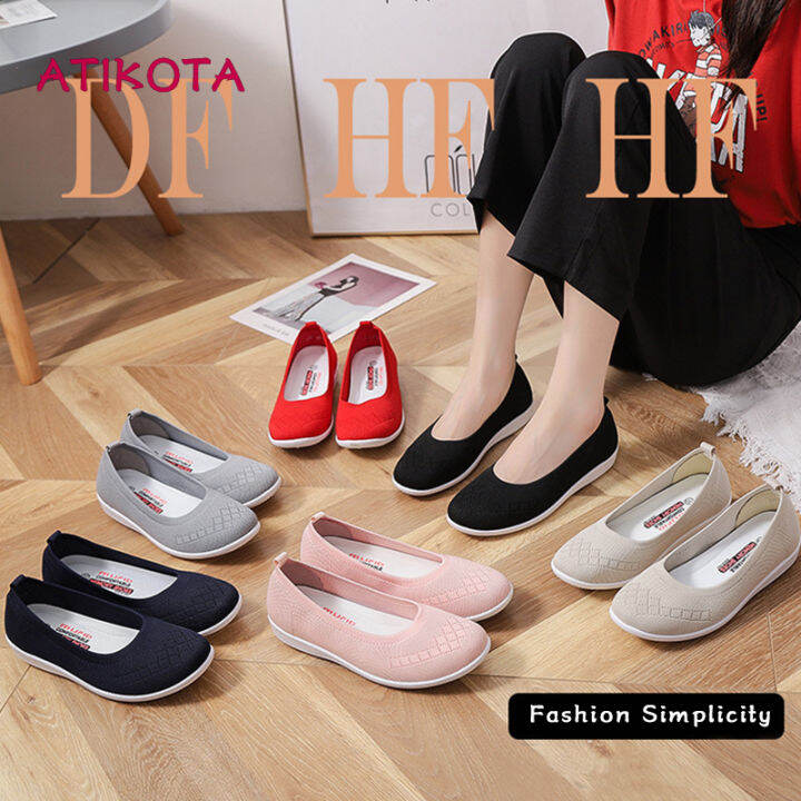 【NEW ARRIVAL】Atikota Women Flats Shoes Casual Comfortable Women Work