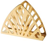 TILLSTÄLLNING Napkin holder, brass-colour (ทิลสแตลนิง ที่ใส่ผ้าเช็ดปาก, สีทองเหลือง)