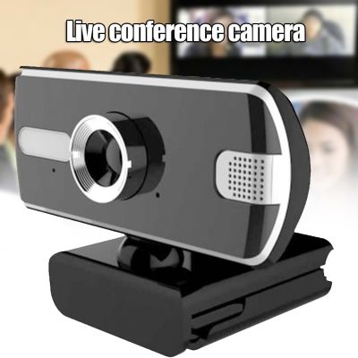 ZZOOI Hd 1080p Webcam With Microphone Usb Web Camera For Computer Laptop Video Calling Rotate Camera For Live Broadcast Conference