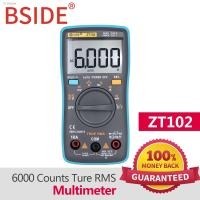 ♗ Digital Multimeter BSIDE Automatic Range Multimeter Voltmeter Ammeter Capacitance Temperature Ohm Hertz NCV Multimeter