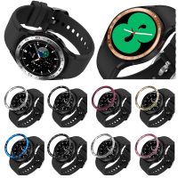 Bezel แหวนจัดแต่งทรงผมกรอบเคสสำหรับ Samsung Galaxy Watch 4 Classic 42มม. 46มม. สแตนเลสฝาครอบเหล็กป้องกันรอยขีดข่วนแหวนป้องกัน