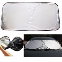 New 1pc Car Sun Shade Full Set for Front Window Sunshade Foldable Jumbo Visor Sun Shade Windshield Cover