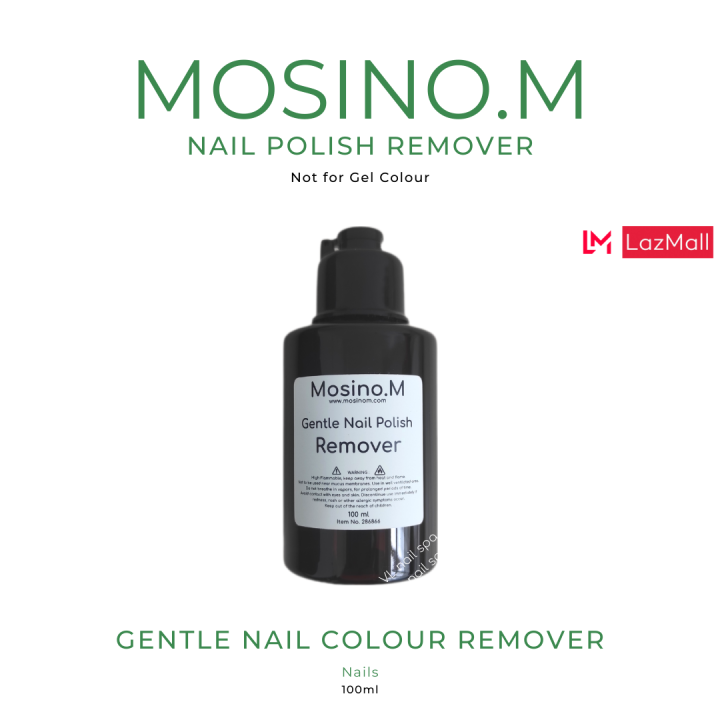 (Exclusive Distributor) Mosino.M Gentle Nail Polish Remover 100ml