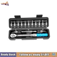 Leipupa ชุดประแจล้อจักรยาน15ชิ้นเครื่องมือกำจัดแกน Multitool Allen Key Tool จักรยานเสือหมอบ