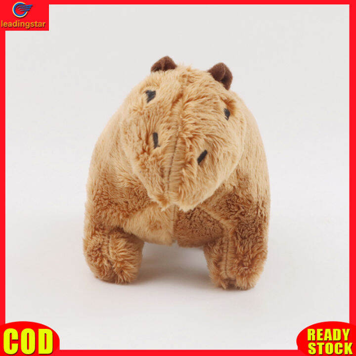 leadingstar-toy-hot-sale-20cm-capybara-plush-doll-toy-stuffed-kawaii-cartoon-animals-plush-toy-for-birthday-gifts