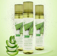 [พร้อมส่ง] พร้อมส่ง สเปรย์น้ำแร่ฉีดหน้า ผิวดูโกลว์ Teresia Aloe vera soothing mist 120ml