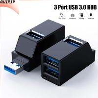 GUIRJP 3พอร์ต U Disk อะแดปเตอร์สูงความเร็ว Usb เครื่องขยายสัญญาณ Type-C Splitter Data