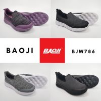 Baoji786 บาโอจิ รองเท้าผ้าใบบาโอจิ รองเท้าผ้าใบผู้หญิง รองเท้าผ้าใบแบบสวม [ ตรงปก ของแท้ ส่งเร็ว ]