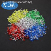 100pcs 5MM LED Diode F5 Assorted Kit White Green Red Blue Yellow Orange Pink Purple Warm White DIY Light Emitting Diode