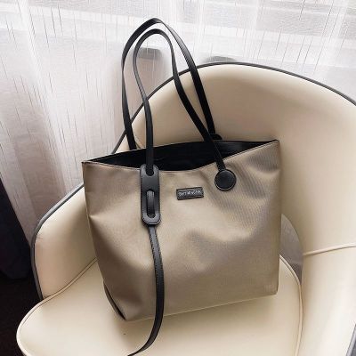 MLBˉ Official NY new summer and autumn niche design tote bag large capacity womens bag shoulder canvas bag