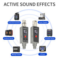 ระบบไมโครโฟนไร้สายรับส่งสัญญาณแปลงชุดสำหรับแบบไดนามิกไมค์ผสมเสียงบันทึกลำโพงไมค์อะแดปเตอร์