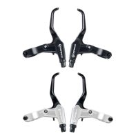 1 Pair Ultralight Bike Brake Lever Aluminum Alloy 3-Finger Bicycle Shifter Brake for MTB Road Riding Cycling Disc Brake Levers