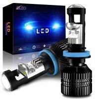 AILEO Car Headlight Bulbs H11 LED H8 H9 9005 HB3 9006 HB4 Mini Projector Lens Fog lights 70W/Pair 16000LM 6000K 12V RHD LHD