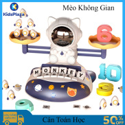 Đồ chơi trẻ em cân toán học mèo phi hành gia. Đồ chơi giáo dục cho bé làm