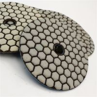 【cw】SHDIATOOL 7pcs 4"100mm Diamond Dry Polishing Pad Grit#3000 Sanding Disk Flexible Granite Marble Ceramic Artificial Stone Polish 【hot】