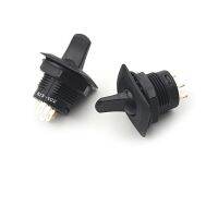 2pcs Black Color SCI R13 402 ON ON 3Pin 2Position Maintained Round Toggle Switch SPDT Panel Mount Wholesale