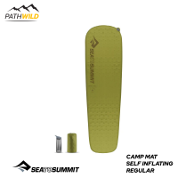 SEA TO SUMMIT CAMP MAT SELF INFLATING REGULAR  แผ่นรองนอนพองลมอัตโนมัติ หนา นุ่ม นอนสบาย เหมาะกับเป็นแผ่นรองนอนพื้นฐานของสายแบกเป้