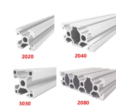 2020 2040 3030 2080 Aluminum Profile 100 200 300 350 400 450 500 550 600 mm Linear Rail Extrusion Extrusion CNC 3D Printer Parts