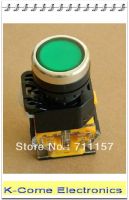 Free Shipping Red And Green 4 Terminals DPST Push Button Momentary Press Switch 660V/10A DC/AC Heavy Duty LA38