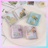 LAIHOU 1PC กระเป๋า เครื่องประดับ แบบพกพา อุปกรณ์เสริม 2 นิ้ว Mini Photo Albums ที่ใส่รูปถ่าย สำหรับการ์ดรูปถ่าย