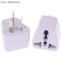 TOOL IMPROVER อะแดปเตอร์ปลั๊กไฟสำหรับการเดินทางแบบสากลสหรัฐอเมริกายุโรปยุโรปยุโรปยุโรปเอเชียไปออสเตรเลีย3ขา