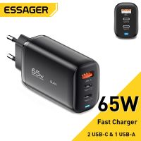 Essager 65W Gan USB Type C ที่ชาร์จไฟสำหรับแล็ปท็อป PPS 45W 25W PD3.0 QC3.0ที่ชาร์ตสำหรับซัมซุงเร็วสำหรับ Iphone14 13 Pro