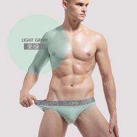 [COD] Mens underwear triangle panties mens seamless low-waist sexy elastic one-piece briefs head E452