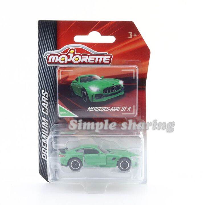 majorette-1-64-kids-toys-mercedes-amg-gt-r-ซีรีส์พรีเมี่ยมสำหรับโชว์รถโมเดลเหล็ก-mj212053052มอเตอร์รถยนต์