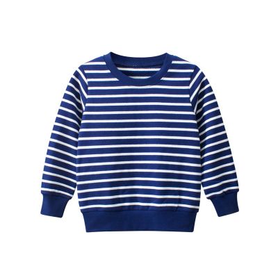 [COD] 27kids brand childrens wholesale 2022 autumn new products Childrens sweater striped baby clothes one piece consignment