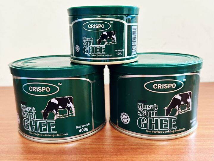 Crispo Blended Ghee 400G x2pcs +125Gx1pcs Lazada