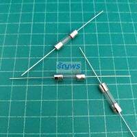 ฟิวส์ 2 ขา บัดกรี หางหนู หลอดแก้ว 5x20mm 250V T1A ถึง T20A #PG5x20T (1 ตัว)