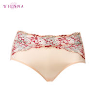 Wienna DU61407 ชุดชั้นใน เวียนนา กางเกงใน Luxury Panties กึ่งเต็มตัว ไซซ์ M,L,E(XL) สีเหลืองอ่อน , เขียวอ่อน