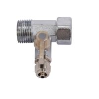 RO Feed Water Adapter 1/2" to 1/4" Ball Valve Faucet Tap Feed Reverse Osmosis Silver Plumbing Valves