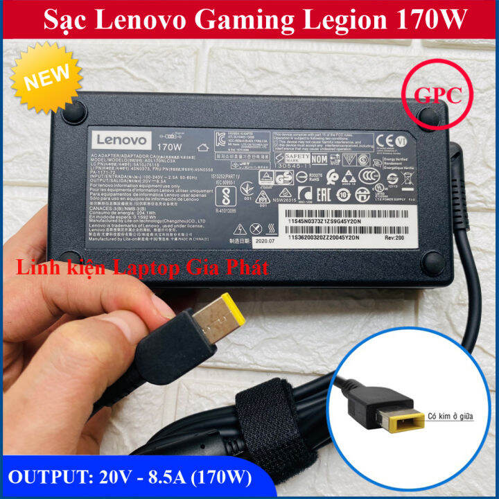 Sạc Lenovo ThinkPad 20V  - 170W chân USB W540 W541 P50 P70 T440P  T540P Gaming Legion Y720 