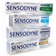 Combo 4 Tuýt Kem đánh răng sensodyne chống ê buốt Thái Lan chăm sóc răng