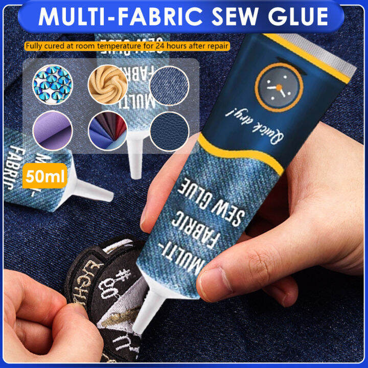 RomanticHouse 50ml Multifunctional Sew Liquid Glue Bonding Glue Repair