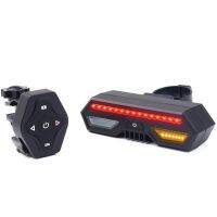 Wireless bike Brake light version Flash Safety Rear Turn Bicycle Wireless Remote Control turning laser light Cycling Light New