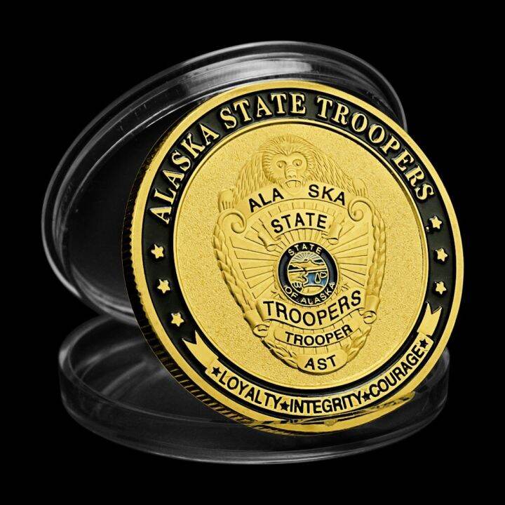 alaska-state-troopers-challenge-coin-us-saint-micheal-gold-plated-souvenirs-and-gifts-home-decorations-commemorative-coins