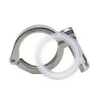 1.5  "2 " 2.5  "3 " 3.5  "4 " สุขภัณฑ์สแตนเลส Clamp Tri Clamps สำหรับ SS304ปลอก