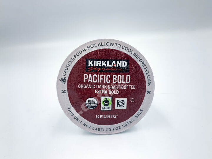 Kirkland Signature Pacific Bold Organic Dark Roast Coffee Extra Bold